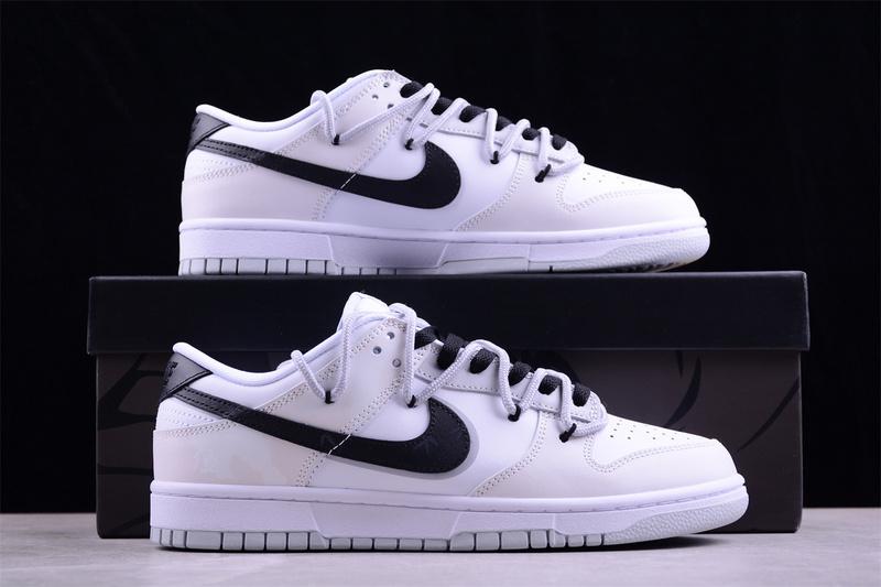 Nike Dunk Low "Black/White/Gray" фото № 4