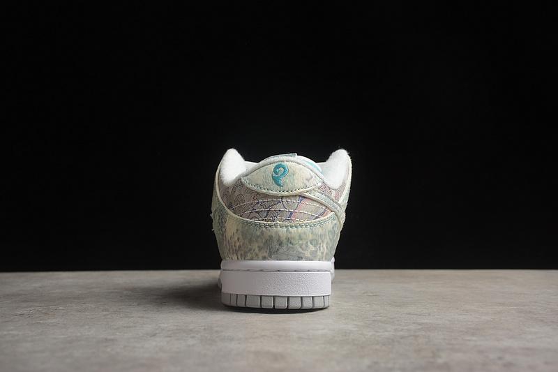 Nike Dunk Low Retro "White/Cyan" фото № 2