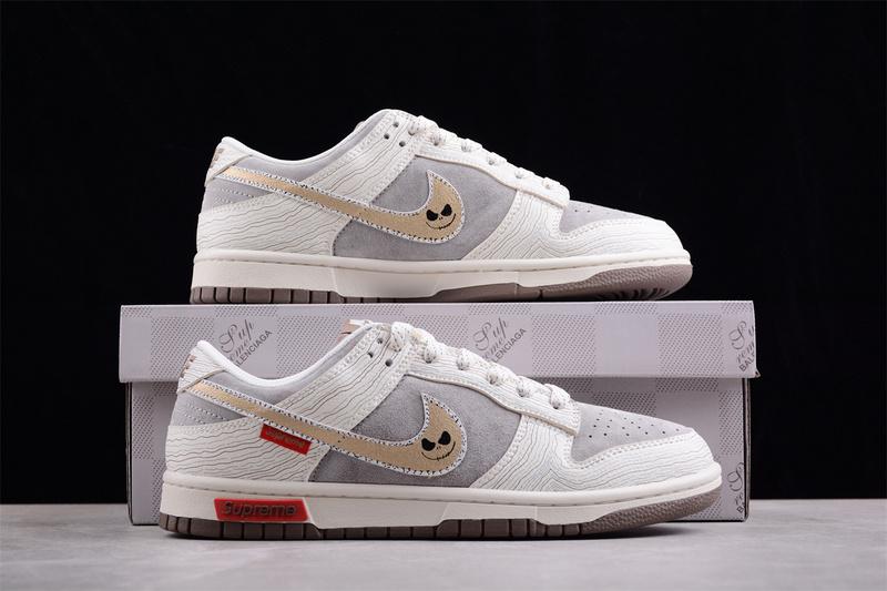 Supreme x Nike Dunk Low "Wood/Grays" фото № 5