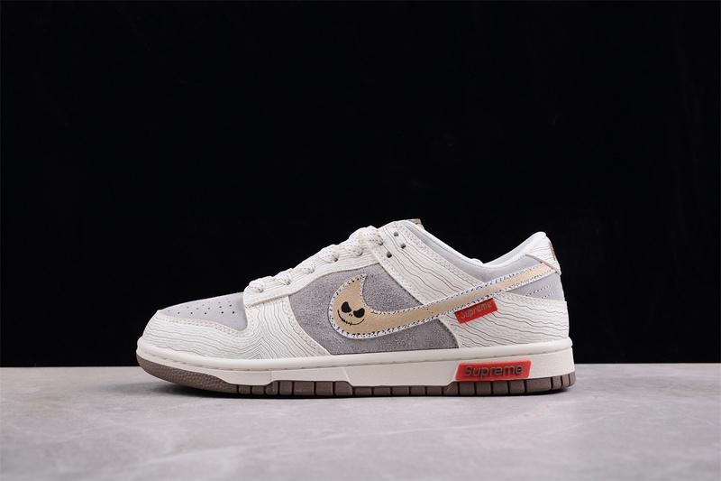 Supreme x Nike Dunk Low "Wood/Grays" фото № 7