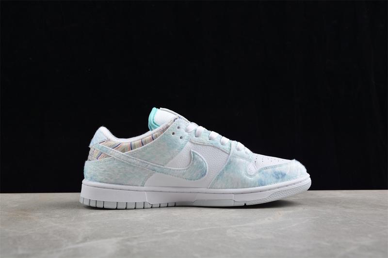Wave Art x Nike Dunk Low "White/Blue" фото № 4