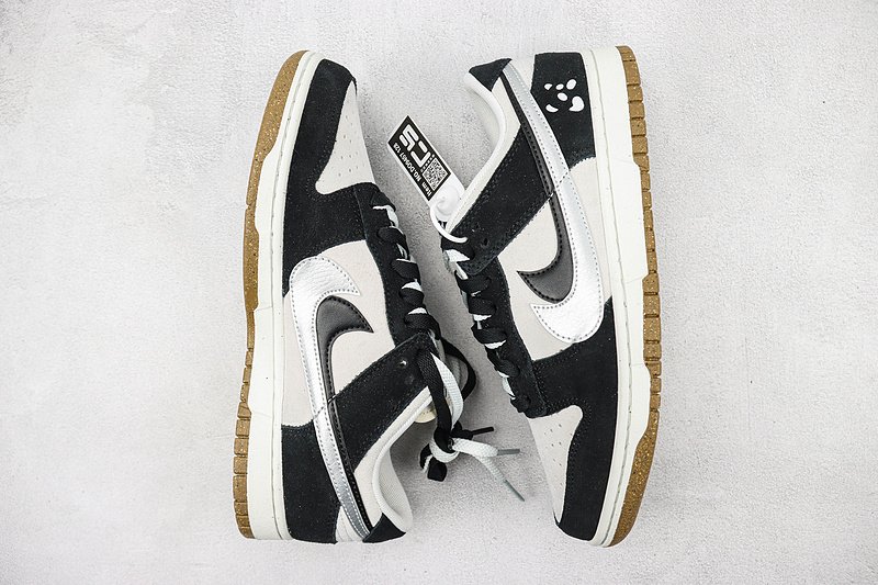 Nike Dunk Low SE 85 Double Swoosh "Panda" фото № 7