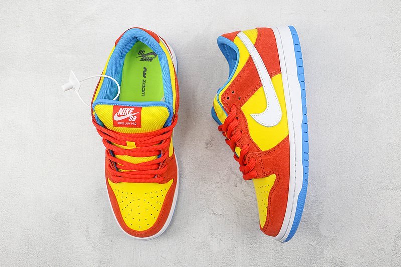 Nike SB Dunk Low "Bart Simpson" фото № 6