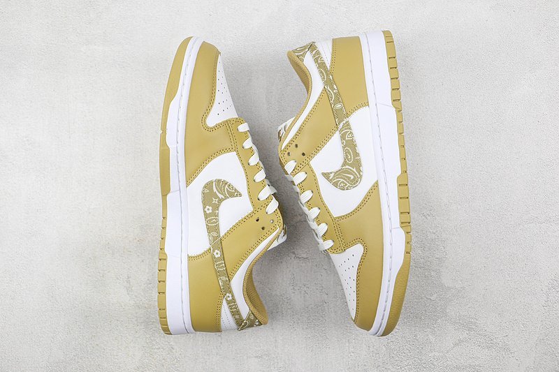 Nike Dunk Low "Yellow Paisley" фото № 7