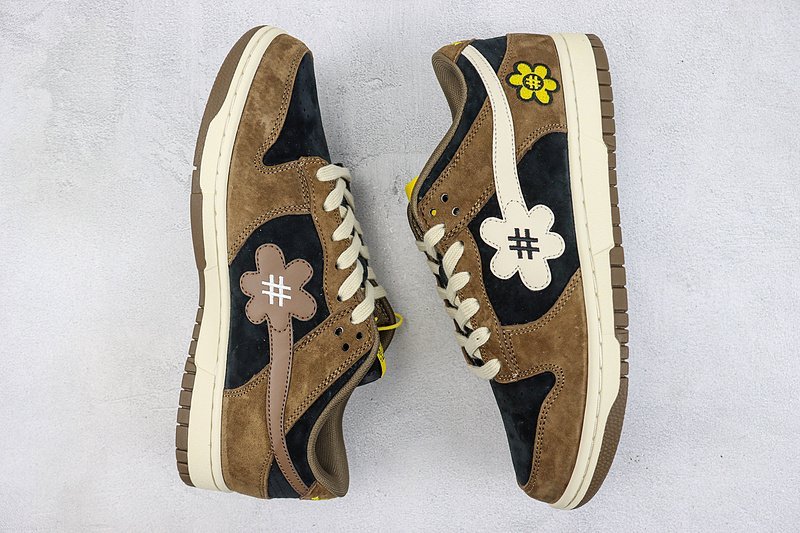 Nike Dunk Low "Water The Plant/Brown" фото № 7