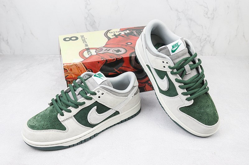 Otomo Katsuhiro x Nike Dunk Low "Steamboy OST/Grey/Dark Green" фото № 7
