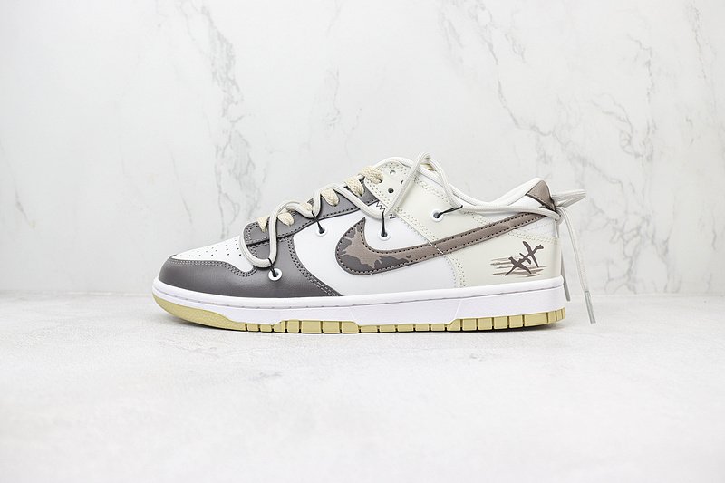 Nike Dunk Low "Brown Khaki" фото № 2