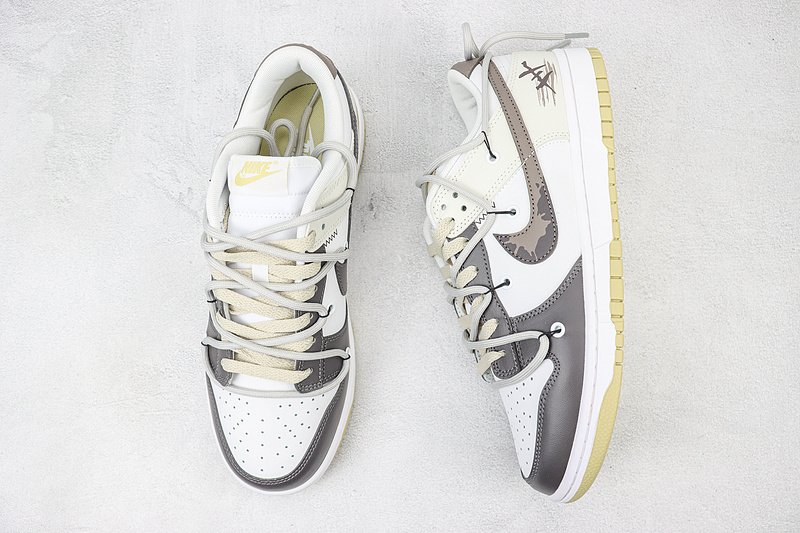 Nike Dunk Low "Brown Khaki" фото № 6