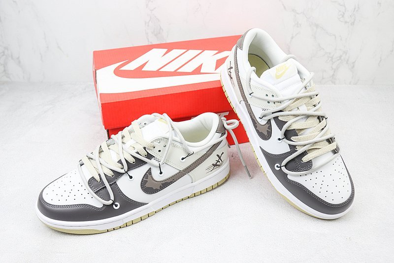 Nike Dunk Low "Brown Khaki" фото № 7