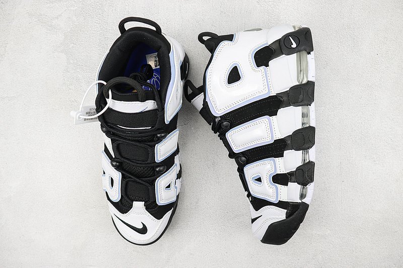 Nike Air More Uptempo "Olympic White/Metallic Gold/Midnight Navy" фото № 6