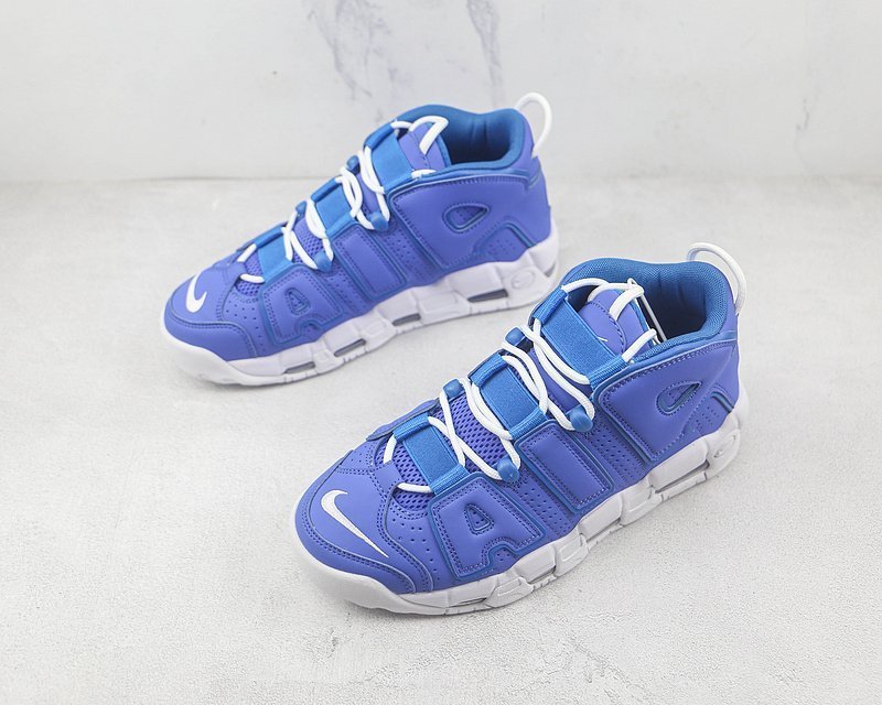 Nike Air More Uptempo 96 QS "Battle Blue/White" фото № 5