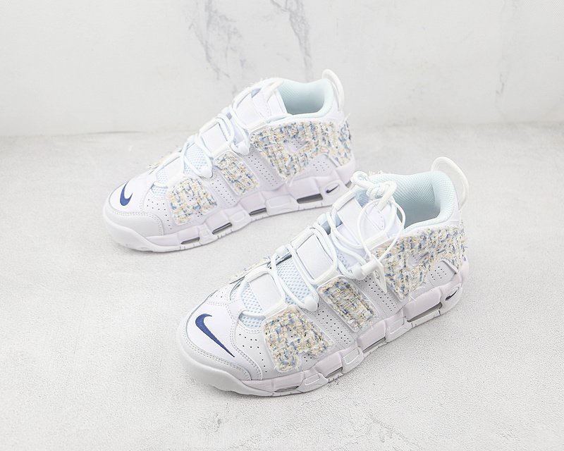 Nike Air More Uptempo 96 QS "White Midnight/Navy Sail" фото № 7