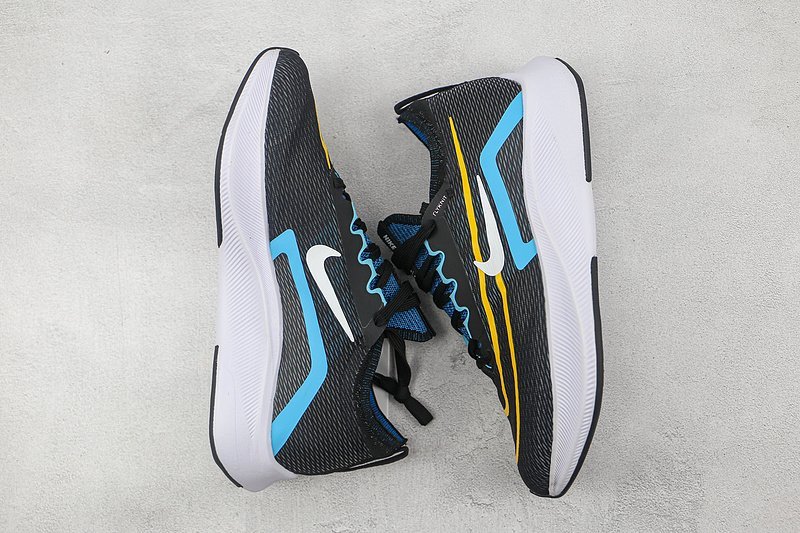 Nike Zoom Fly 4 "Black/Blue/Yellow" фото № 6