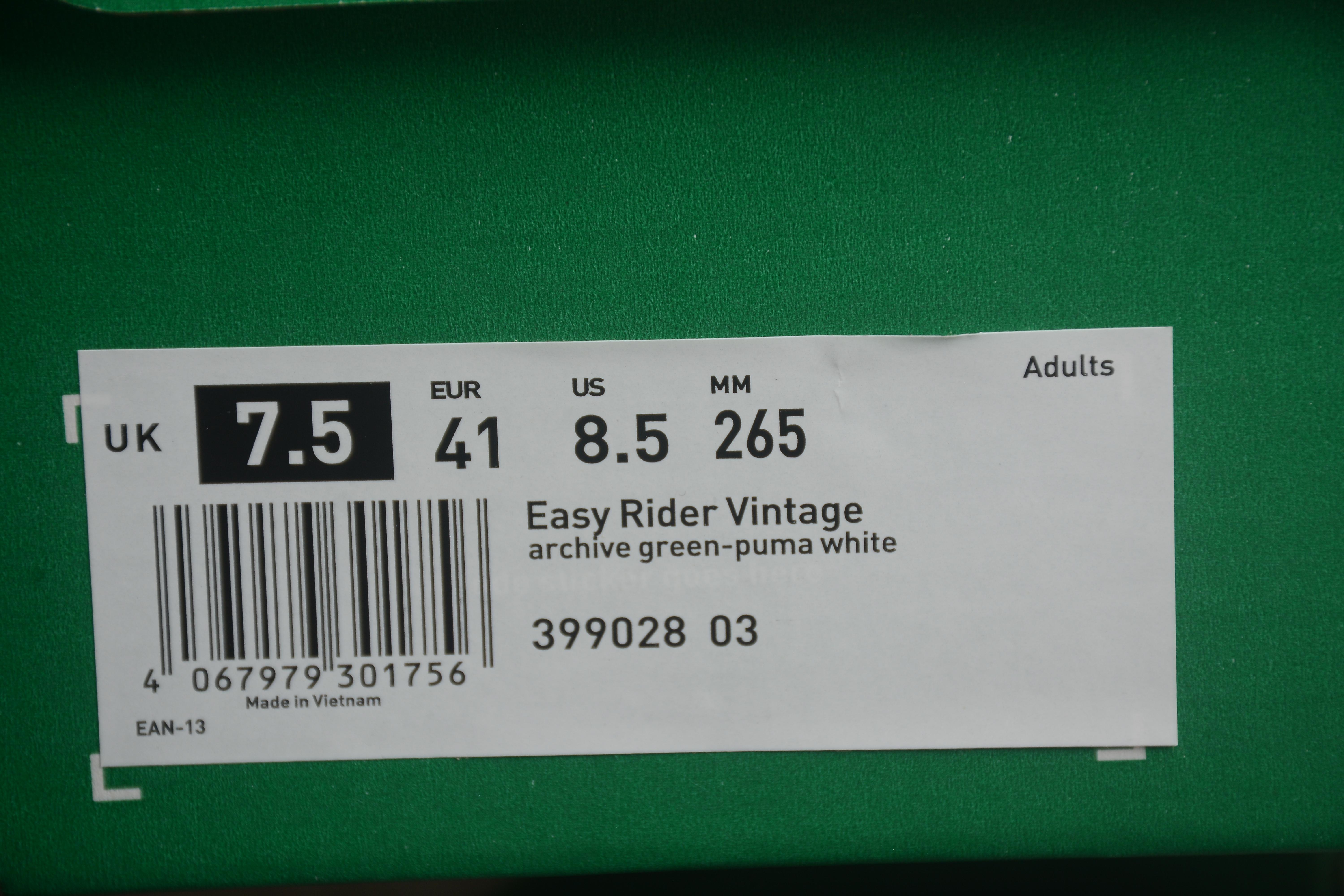 Puma Easy Rider Vintage "Archive Green" фото № 2