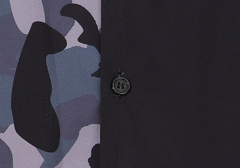 Рубашка Prada Short Sleeve "Black/Gray" фото № 8