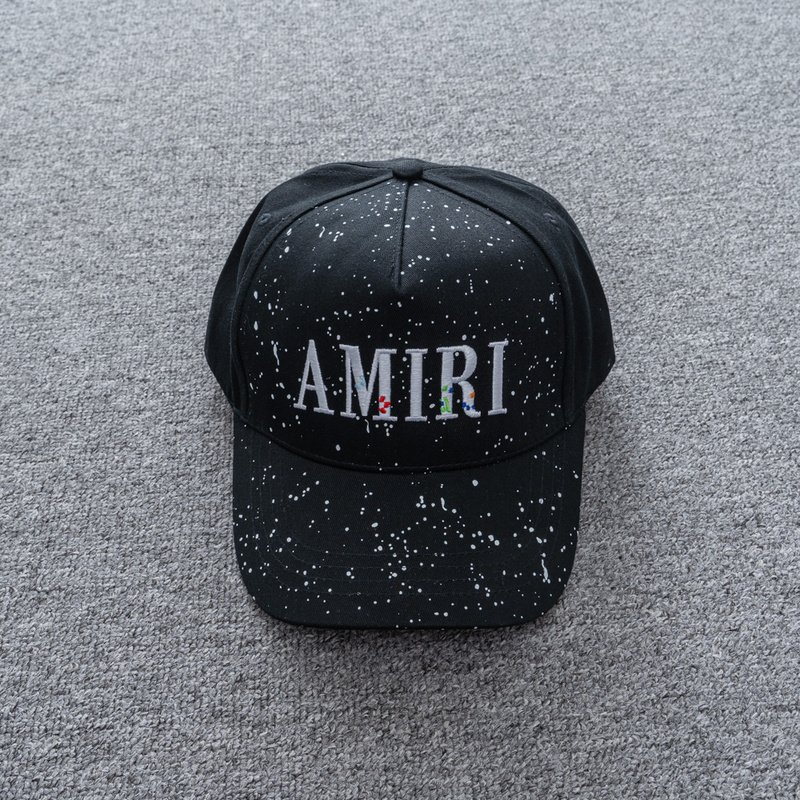 Кепка Amiri Speckled "Black" фото № 2