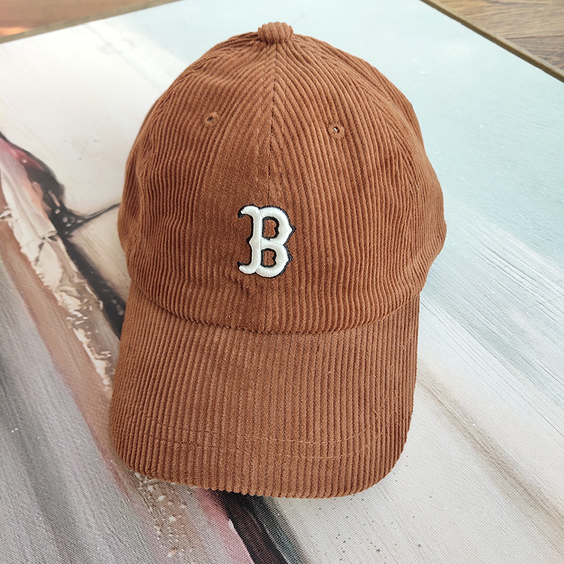 Кепка MLB Logo Letters "Brown" фото № 3