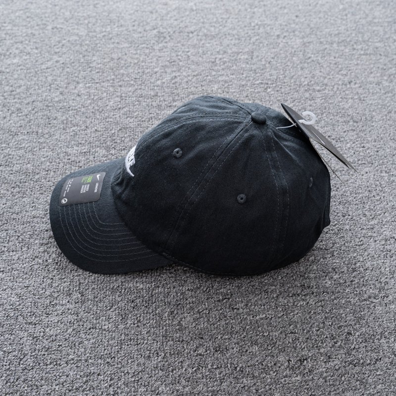 Кепка Nike With Text Logo "Black" фото № 2