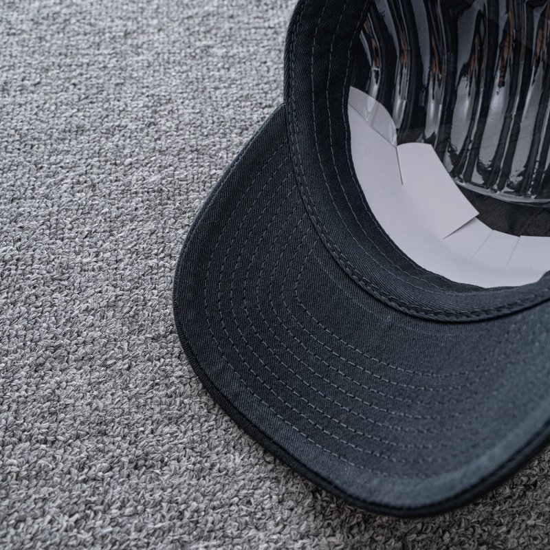 Кепка Nike With Text Logo "Black" фото № 7