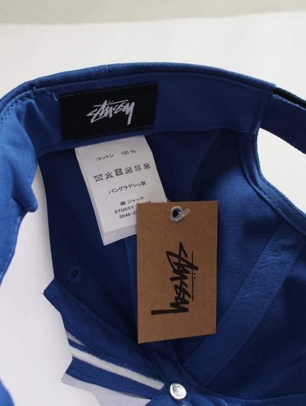 Бейсболка Stussy Two Opposite S Logo "Blue" фото № 3
