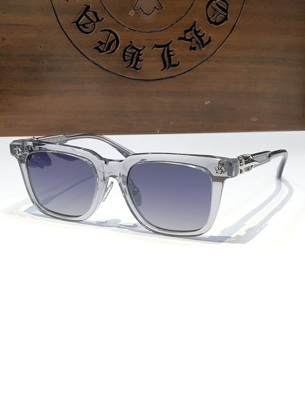 Солнцезащитные очки Chrome Hearts Front Symbols On Frame "Gray" фото № 2