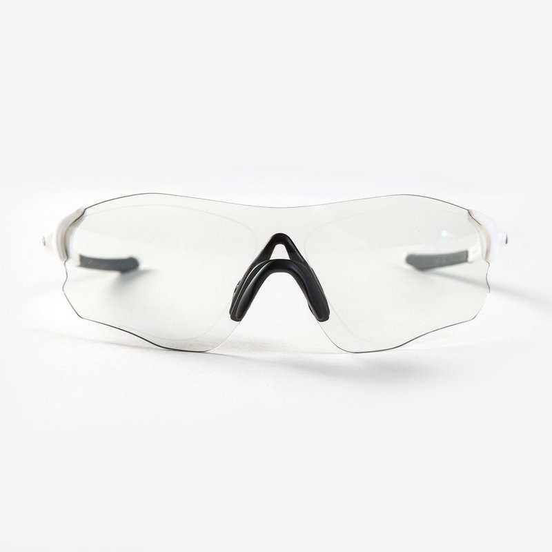 Солнцезащитные очки Oakley Wide Frame With Small Logo "White" фото № 7