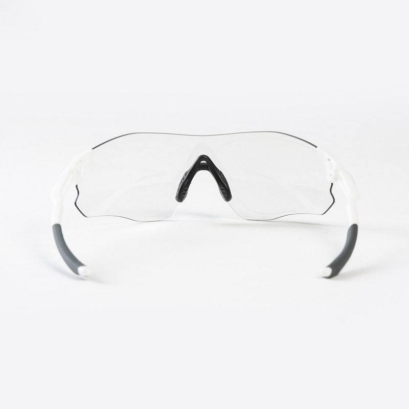 Солнцезащитные очки Oakley Wide Frame With Small Logo "White" фото № 8
