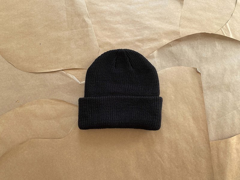 Шапка Carhartt Logo Patch "Black" фото № 2