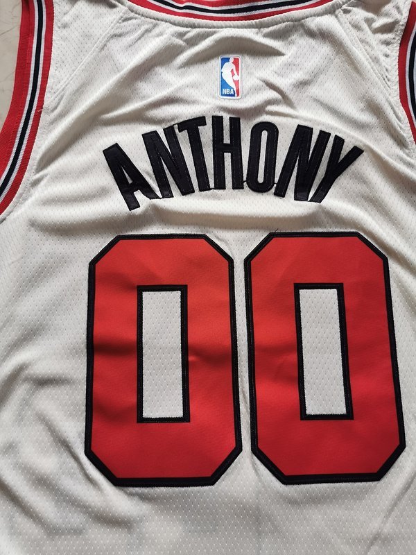 Баскетбольная Джерси Nike Portland Trail Blazers 19-20 №00 Carmelo Anthony "Beige" фото № 2