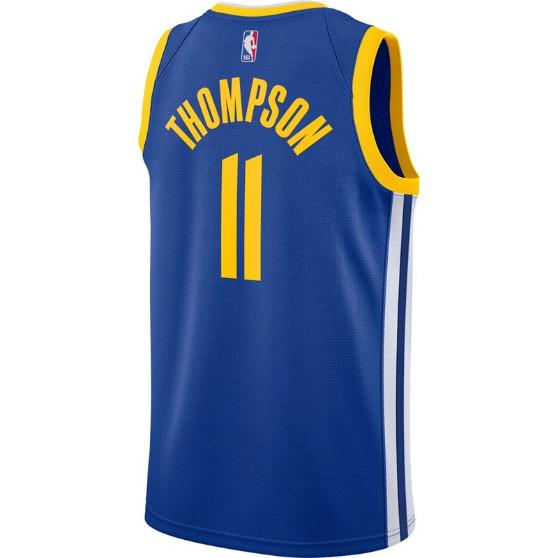 Баскетбольная Джерси Nike Golden State Warriors 19-20 №11 Klay Thompson "Blue" фото № 2