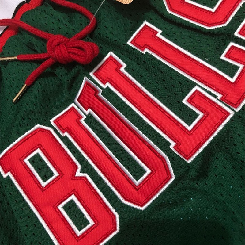 Баскетбольные Шорты NBA Chicago Bulls "Green" фото № 7