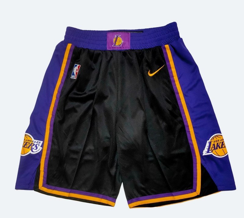 Баскетбольные Шорты Nike Los Angeles Lakers "Black" фото № 2