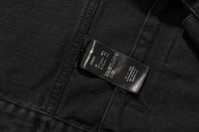 Джинсовая Куртка Balenciaga X Adidas With Stripes On The Sleeves "Black" фото № 8