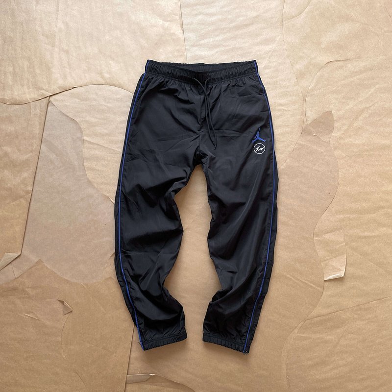 Штаны Air Jordan With Blue Logo "Black" фото № 6