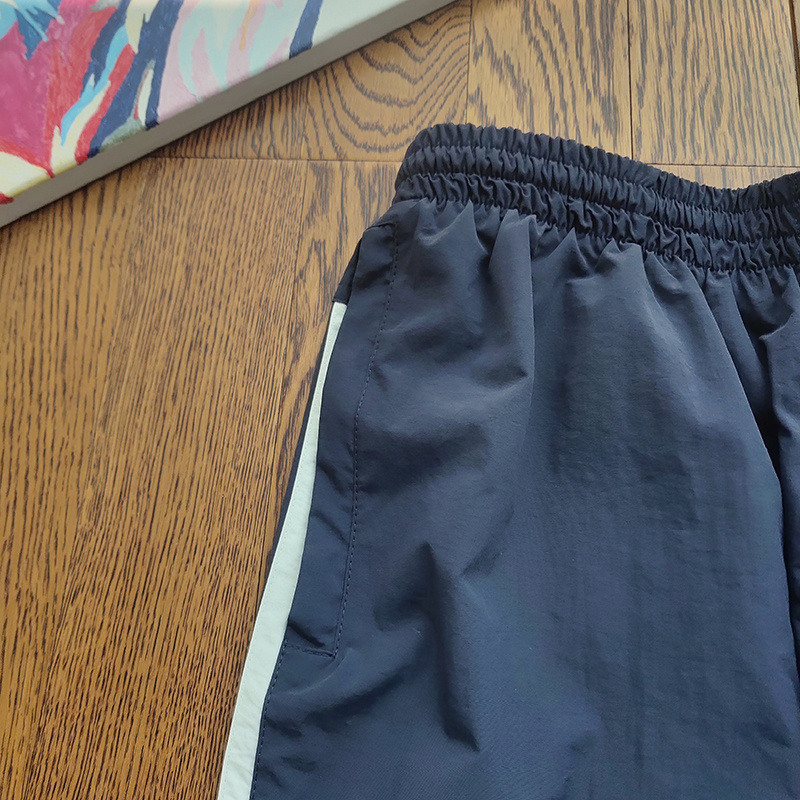 Штаны Balenciaga Cotton With Logo "Blue/Gray" фото № 9