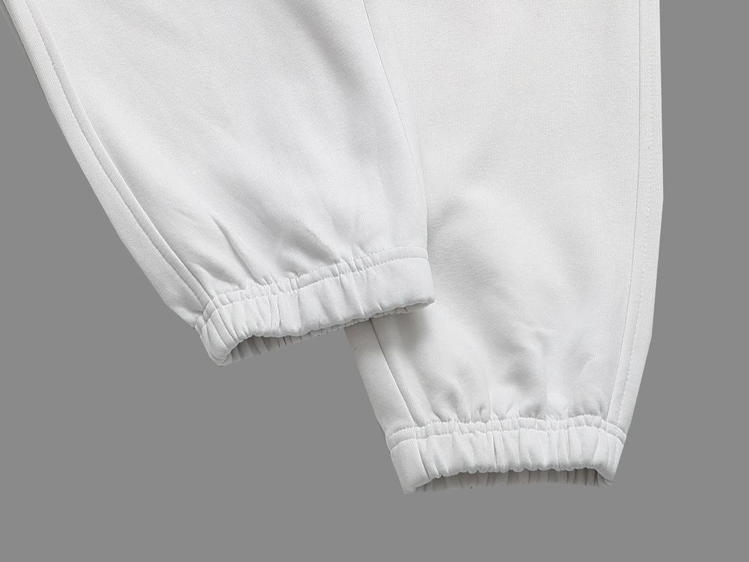 Штаны Burberry Frontside Print Black Laurel Warrior And Horse "White" фото № 5