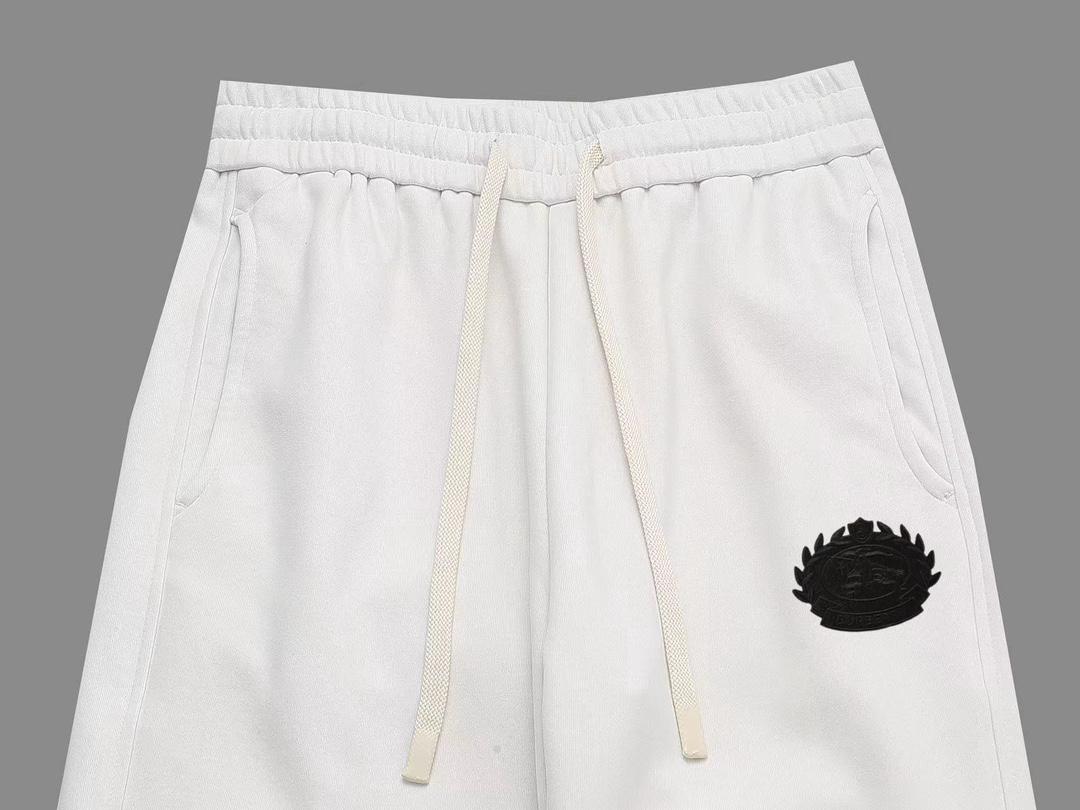 Штаны Burberry Frontside Print Black Laurel Warrior And Horse "White" фото № 2