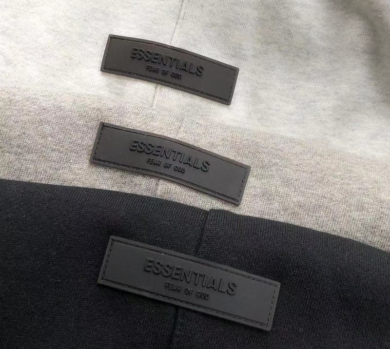 Спортивные штаны Fear of God Front Rectangle Patch With Logo "Gray" фото № 3