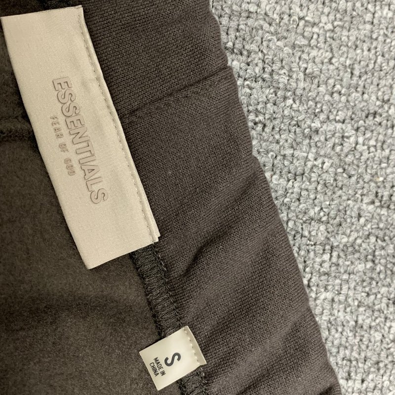 Штаны Fear Of God Sports - With Text Logo "Brown" фото № 7