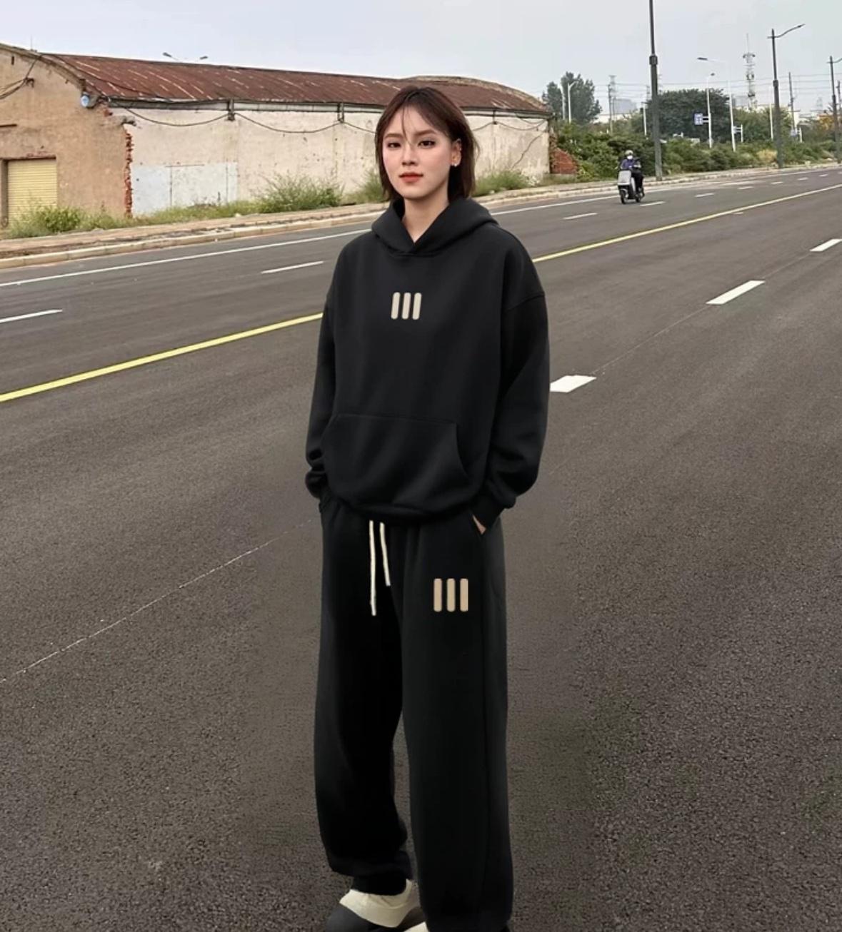 Штаны Fear Of God Essentials 3 Lines "Black" фото № 9