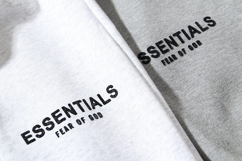 Штаны Fear Of God With Logo Patch "White" фото № 3