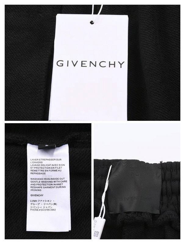 Штаны Givenchy Letter G "Black" фото № 5