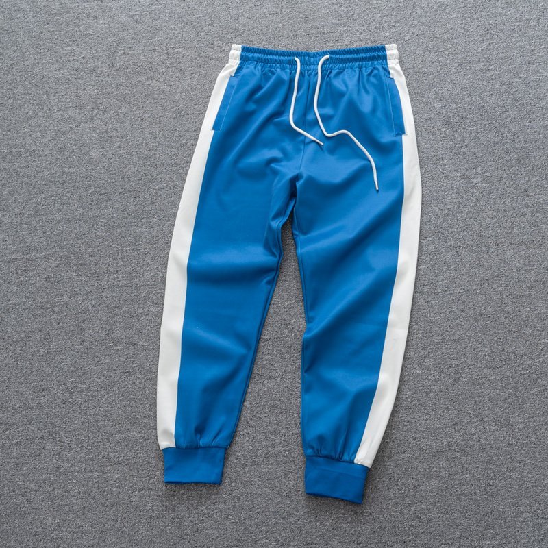 Штаны Gucci Original With Logo "Blue" фото № 2