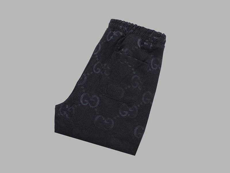 Штаны Gucci With Multicolored Stripes "Black" фото № 6