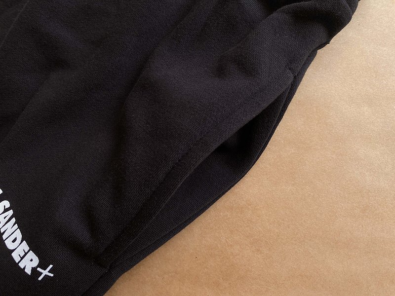 Штаны Jil Sander Small Logo On Front Pocket And Bottom Elastic Bands "Black" фото № 7