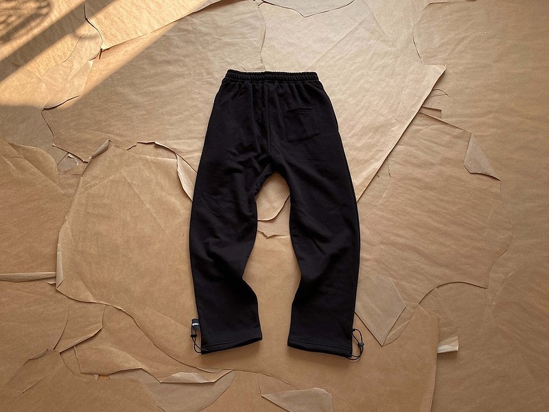 Штаны Jil Sander Small Logo On Front Pocket And Bottom Elastic Bands "Black" фото № 2