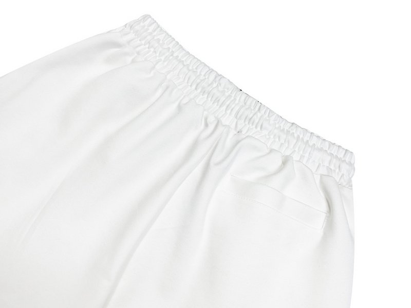 Штаны Louis Vuitton With Black Logo "White" фото № 4