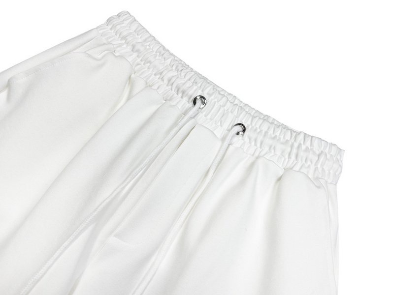 Штаны Louis Vuitton With Black Logo "White" фото № 5