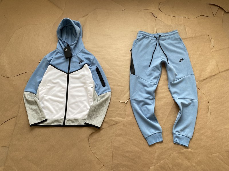 Штаны Nike Small Black Logo "Blue" фото № 9