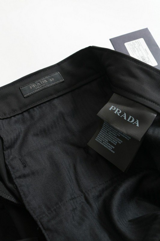 Штаны Prada With A Logo "Black" фото № 4